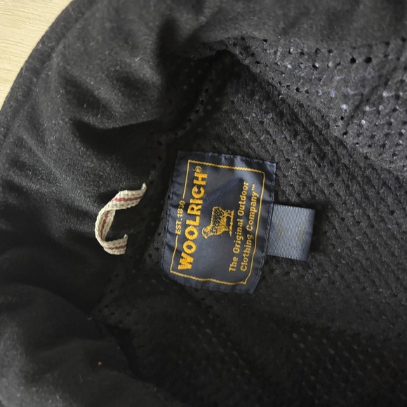 Woolrich Vest Womens Small Blue Deep Opal Wool Fleece Zip Front Lined Outdoor - Picture 3 of 7